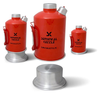 Survival Kettle red 3